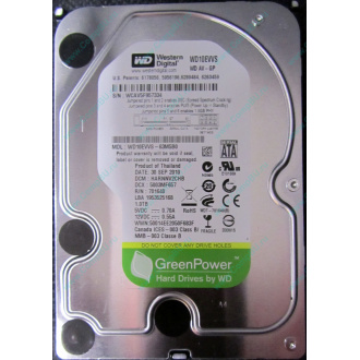Б/У жёсткий диск 1Tb Western Digital WD10EVVS Green (WD AV-GP 1000 GB) 5400 rpm SATA (Одинцово)