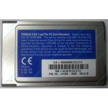 Сетевая карта 3COM Etherlink III 3C589D-TP (PCMCIA) без LAN кабеля (без хвоста) - Одинцово